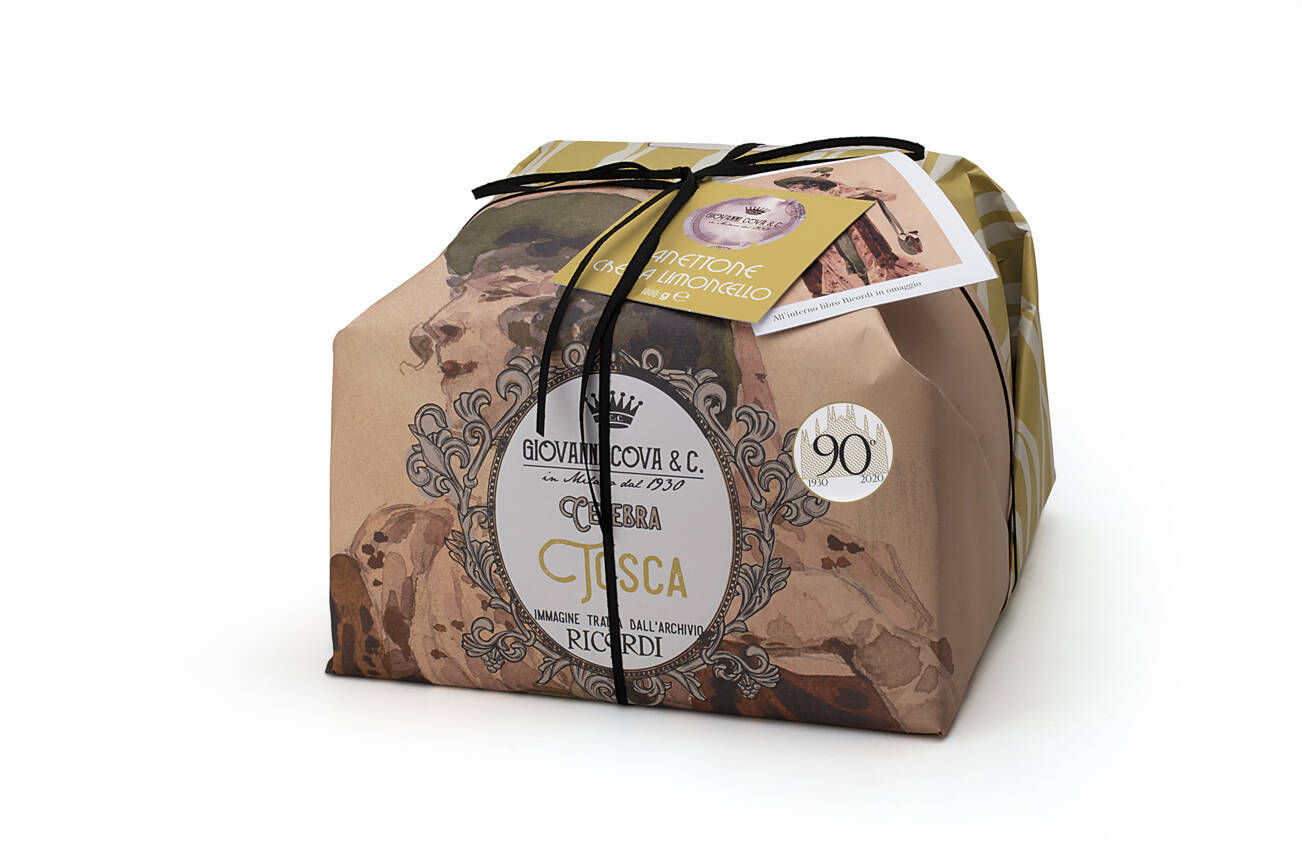 GIOVANNI COVA PANETTONE LIMONCELLO TOSCA KG1 GIOVANNI COVA PANETTONE LIMONCELLO TOSCA KG1