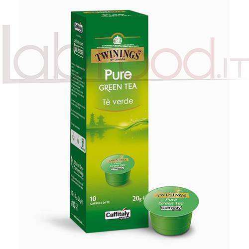 CAFFITALY TWININGS PURE GREEN X 10