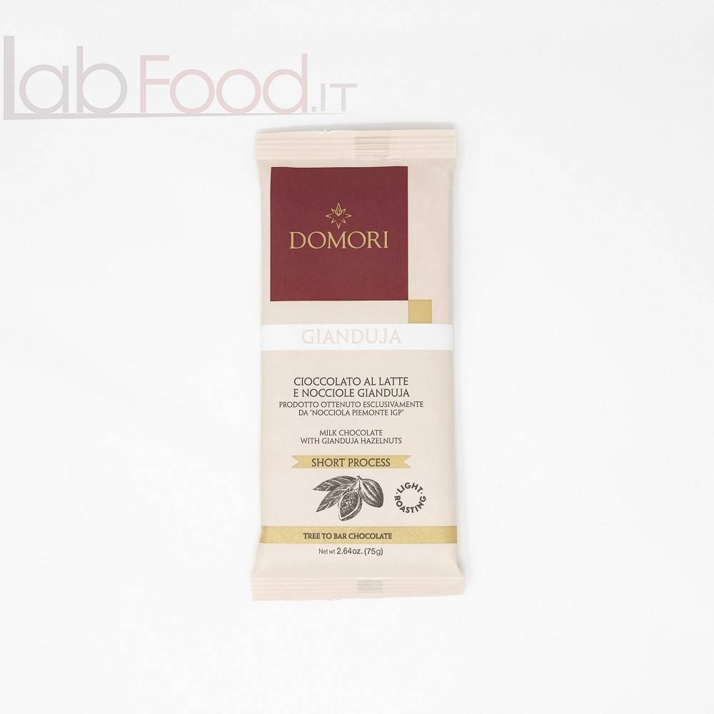 DOMORI TAVOLETTA GIANDUIA LATTE GR 75 DOMORI TAVOLETTA GIANDUIA LATTE GR 75