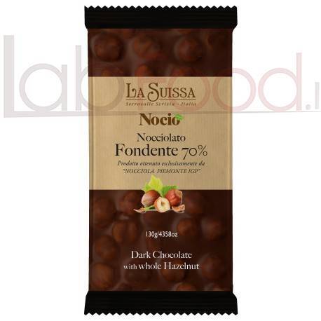 LA SUISSA TAVOLETTA NOCC FONDENTE 70% 130 GR LA SUISSA TAVOLETTA NOCC FONDENTE 70% 130 GR
